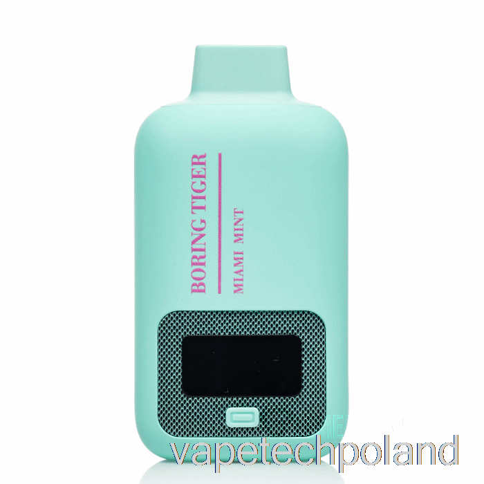 Vape Shop Warszawa Luffbar Bord Tiger 25000 Jednorazowy Miami Mint